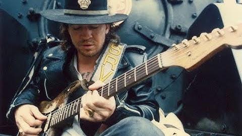 Stevie Ray Vaughan Blues Backing Track Jam in E  | 120 bpm