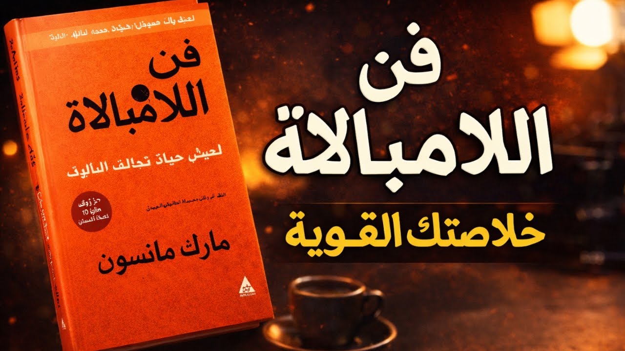 فن اللامبالاة | 🔥 كيف تتوقف عن إرضاء الجميع وتبدأ العيش لنفسك