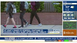 North Carolina Schools on Alert: Vague social media threat appears to target multiple campuses