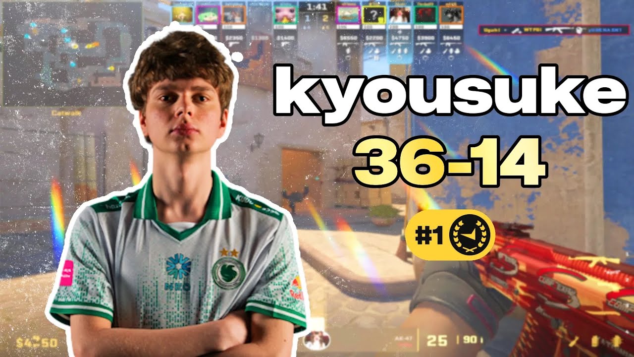 💀 KYOUSUKE 36-14 POV: FACEIT ANNIHILATION (Mirage) | 4952 ELO - YouTube