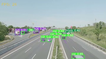 YOLOv7 tiny + Sort tracker, over 25 FPS