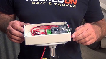 18lb watersnake outboard Final variable speed modification.