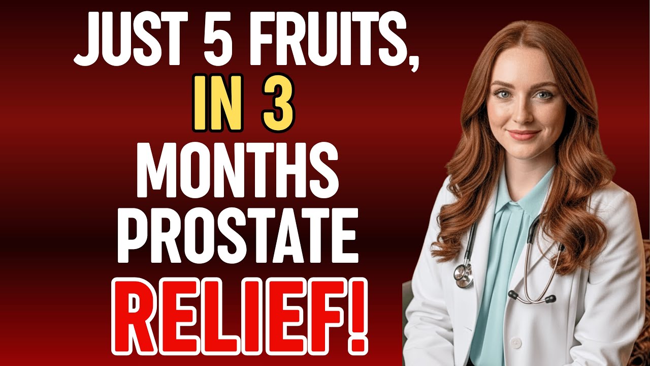 5 Powerful Fruits That Shrink Your Prostate - The Truth No Doctor Tells You!