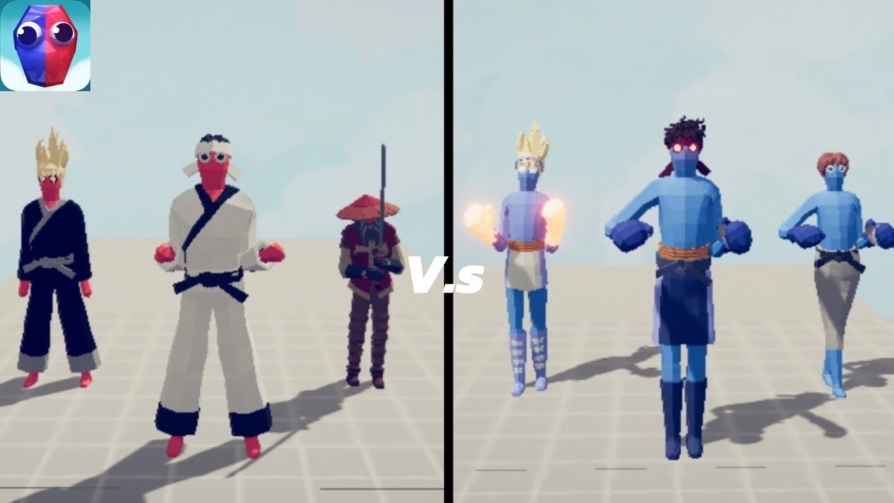 تابز الجوال | صممت شخصيات فريق تيكواندو ضد فريق الملاكمه في لعبة تابز الجوال؟! 