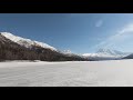 # 83 Первая прогулка весной 2021.  Eklutna Lake.  Аляска.