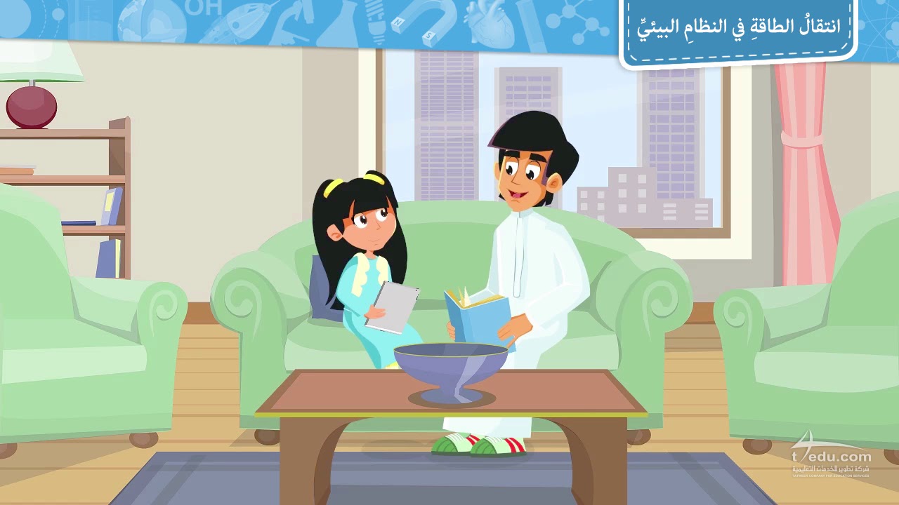 بحث عن انتقال الطاقة في النظام البيئي المرسال