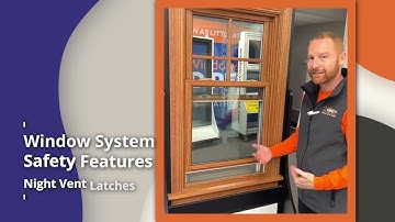 Chris of Windows Direct USA explains night vent latches.