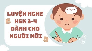 [HSK3-4] Luyện Nghe Tiếng Trung Cho Người Mới Bắt Đầu - 今天我想试一试