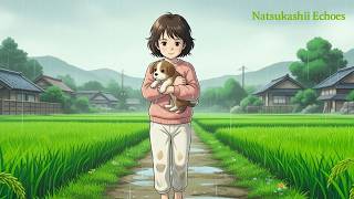 Download Lagu A Rainy Day in the Village — Aya Rescue a puppy - Ghilbli style village life MP3