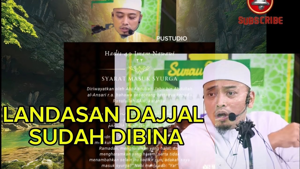 ADAKAH LANDASAN DAJJAL SUDAH DIBINA - USTAZ WADI ANUAR