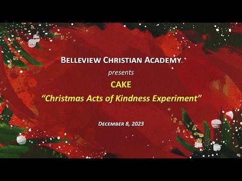 Belleview Christian Academy - Christmas Program - Dec. 8, 2023