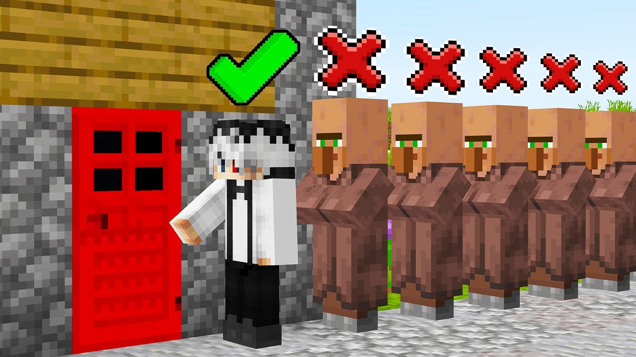 Nimeni Nu Poate Intra pe Usa Rosie din Minecraft!