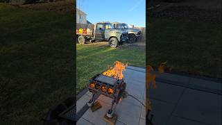 #ford #mopar #firepit #fire #country #propane #engine