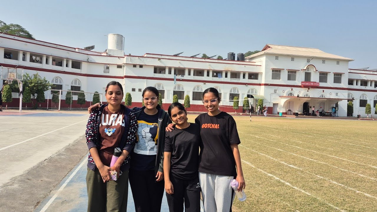 Sports day at kgmu college of nursing 😁😍😍
