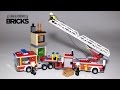 Lego City 60112 Fire Engine Speed Build