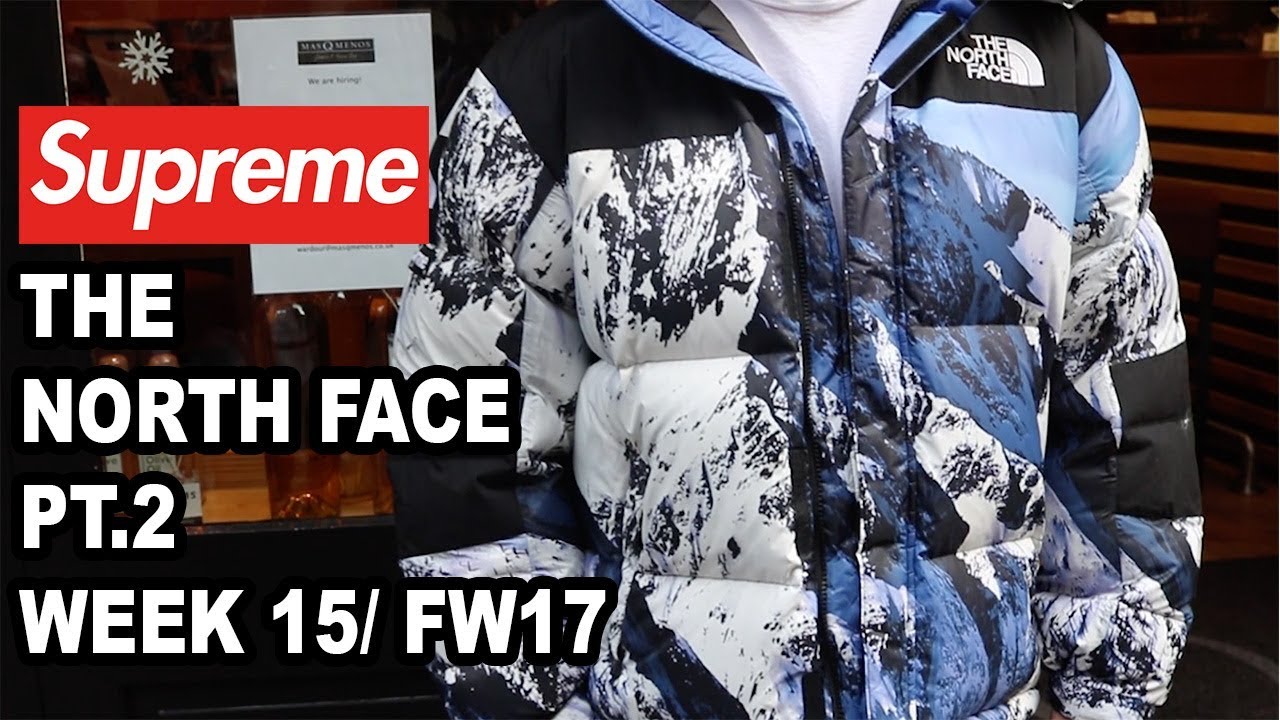 supreme north face fw17