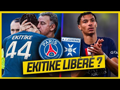 Ekitike ENFIN en CONFIANCE ! Le PSG déroule contre Auxerre (5-0) !