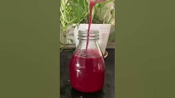 Nước ép Nguyên chất Nhà Làm. Làm đẹp da bằng cách thải độc gan với CT củ dền. #detoxjuice  #lamdep