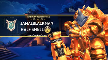 22 Kills HALF SHELL MAKOA IS INSANE!! & Fun too JamalBlackman (Master) Paladins Ranked Competitive