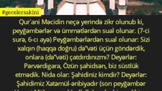 Qi̇yamət Suallari (Hərkəs Mütləq Oxumalıdır)