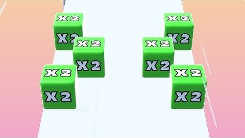 Jelly Run 2048 - All Levels Gameplay Android,ios ( Part - 130) @justfotyou919