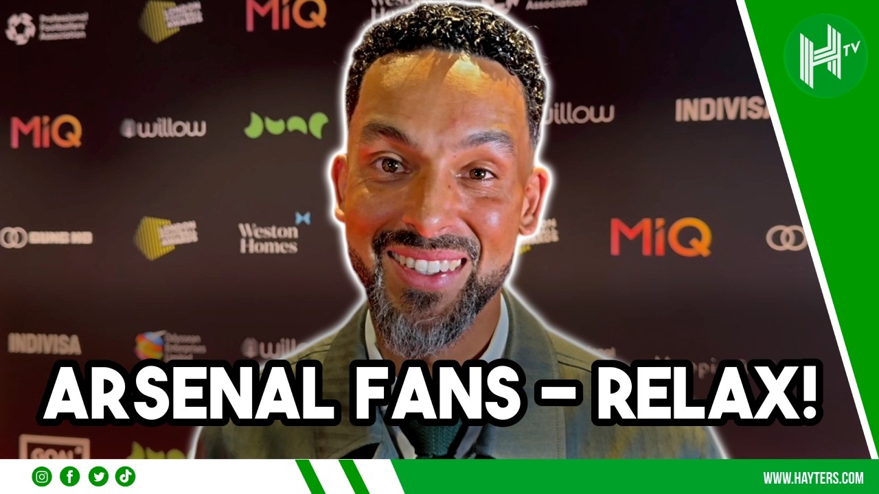 RELAX! Theo Walcott's message to Arsenal fans.