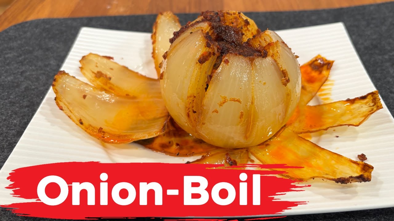 Onion Boil 🧅 der Food-Trend für alle Zwiebel Liebhaber aus der Heißluftfriteuse