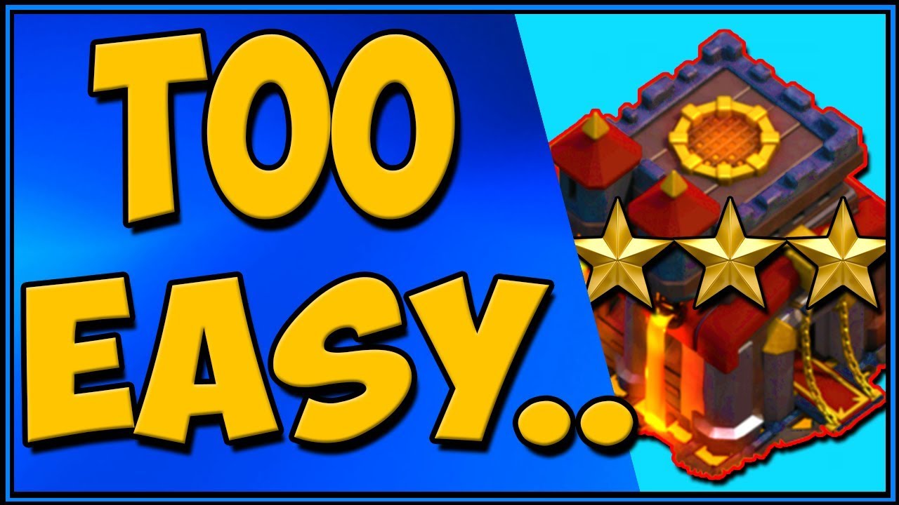 STRONG TH10 3 Star Attack Strategy SLAP QUAKE Town Hall 10 Clash 