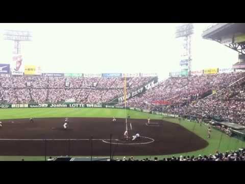 【遊学館高校】「5,6,7,8」[王子製紙の応援] (2015夏甲子園)