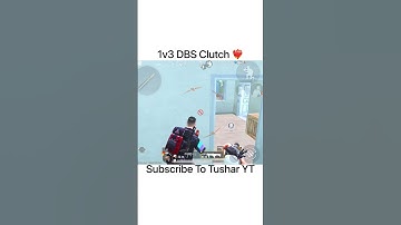 1v3 DBS Clutch #shortvideo #bgmi #shortsviral #shortsfeed #viral #shortsyoutube #shorts #short