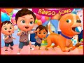 Dançando com o Bebê Tubarão ,Bebé Tiburón , ¡BINGO! - Músicas Infantis - Banana Cartoon em Português