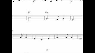 Blow The Man Down, easy violin sheet music score