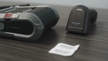 Honeywell RP4 Mobile Printer - Paired with a Bluetooth Honeywell Xenon Scanner