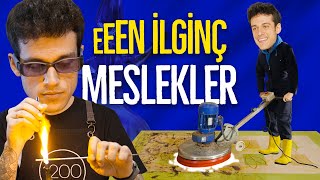 EEEEN İLGİNÇ MESLEKLERİ DENEDİM!