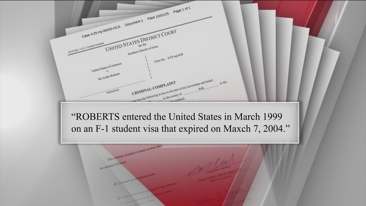 Former DMPS Superintendent Ian Roberts' history of legal status