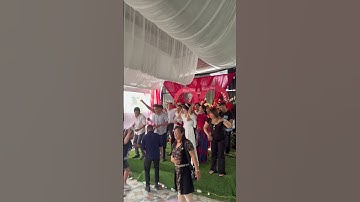 Cô dâu tri tôn an Giang nhẫy tưng bừng tại đám cưới mình