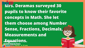 Mathematics 4 Q4W6: Collects Data on Two Variables Using Any Source