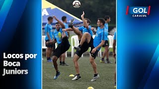 Las locuras de los hinchas de Boca Juniors para estar con su equipo en Ibagué | Gol Caracol screenshot 5