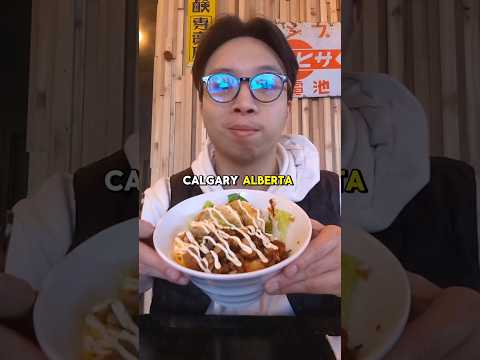 I Tried Tokyo Street Markets Chashu Don In Calgary Alberta!