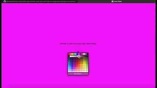 Color Picker App - React Project