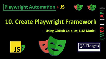 Build A Playwright Test Automation Framework Using GitHub Co-pilot | Done in 15 minutes | JavaScript