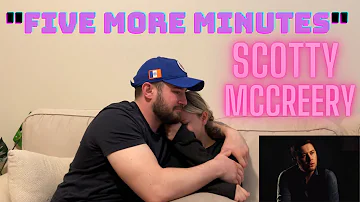 NYC Couple reacts to "FIVE MORE MINUTES" - Scotty McCreery (This one was hard to get through)