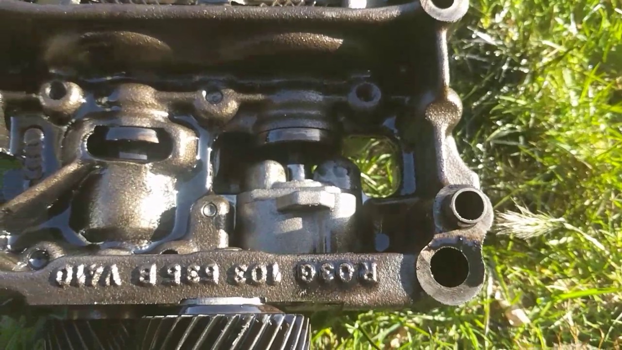 Volkswagen 2.0 crd oil pump YouTube