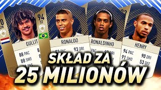 FIFA 18 - Skład za 25 milionów monet!