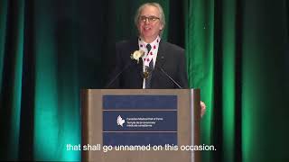 ROBERT A HEGELE MD 2026 Canadian Medical Hall of Fame Induction Ceremony Acceptance Speech