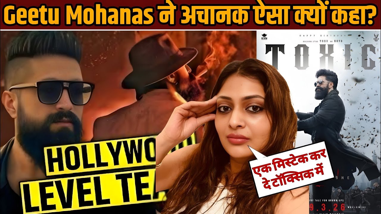 TOXIC Teaser Reaction | Rocking Star Yash | Geetu Mohandas | Dark Indian Cinema Begins | Toxic vibes