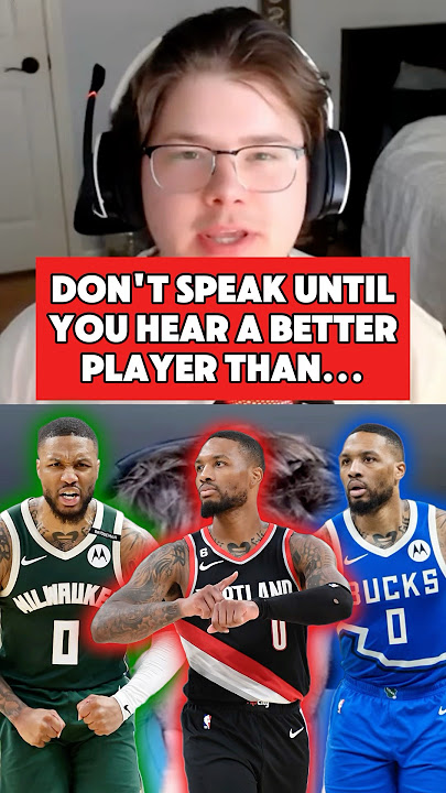 Don’t Speak Until You Hear A Better Player Than… Damian Lillard🏀🔥