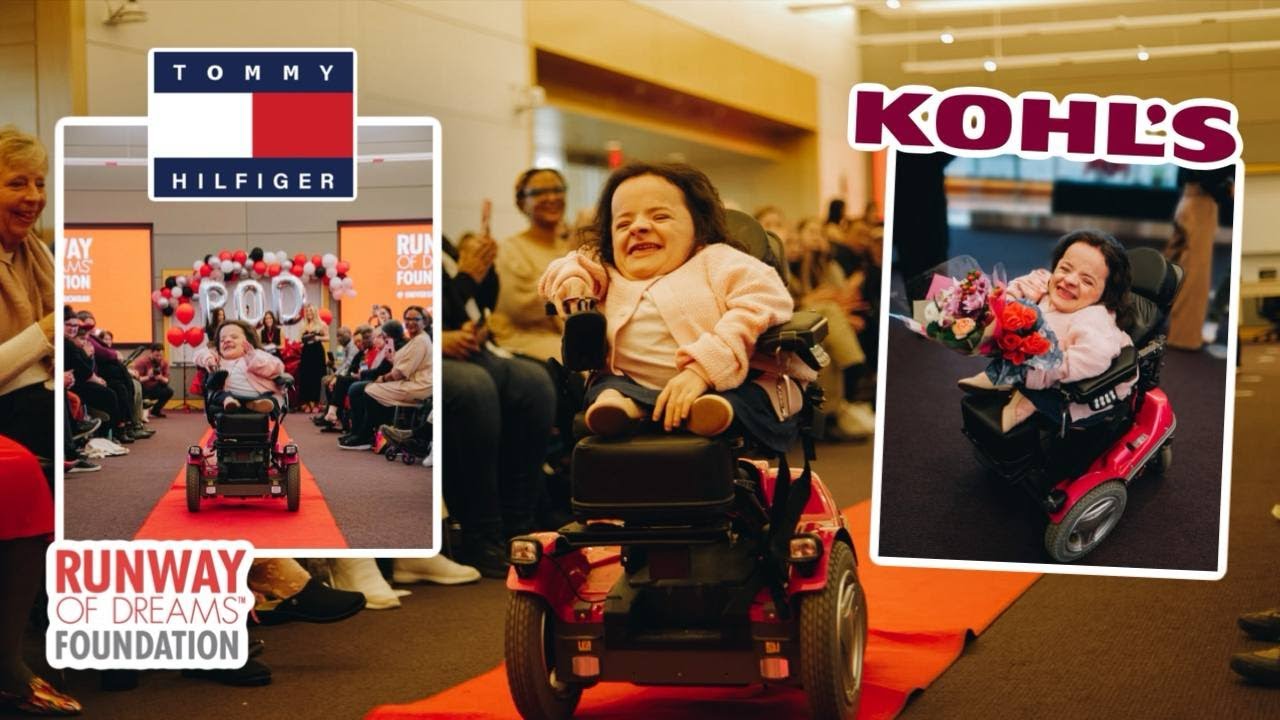 I Modeled for Tommy Hilfiger and Kohl's! Runway of Dreams x University of Michigan Fashion Show 2025