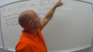 1.5.3.3 - Solving Rational and Radical Equations