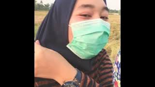 Gadis Desa || jalan-jalan sore Tengah sawah ada pantai 😱